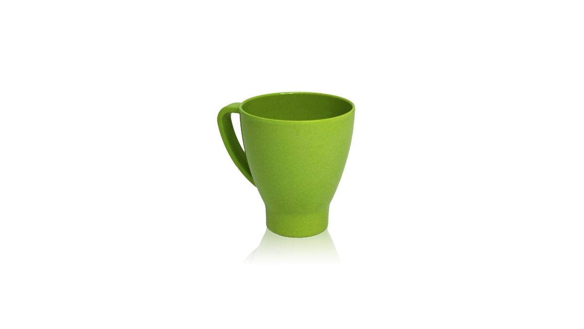 環保咖啡竹杯-綠 1