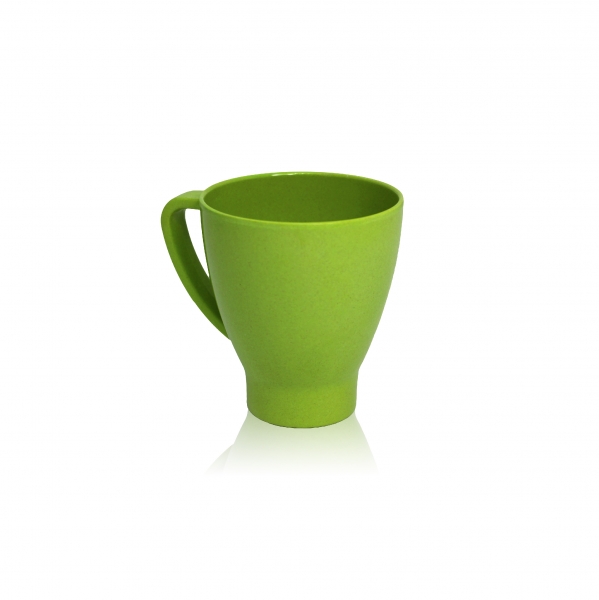 環保咖啡竹杯-綠